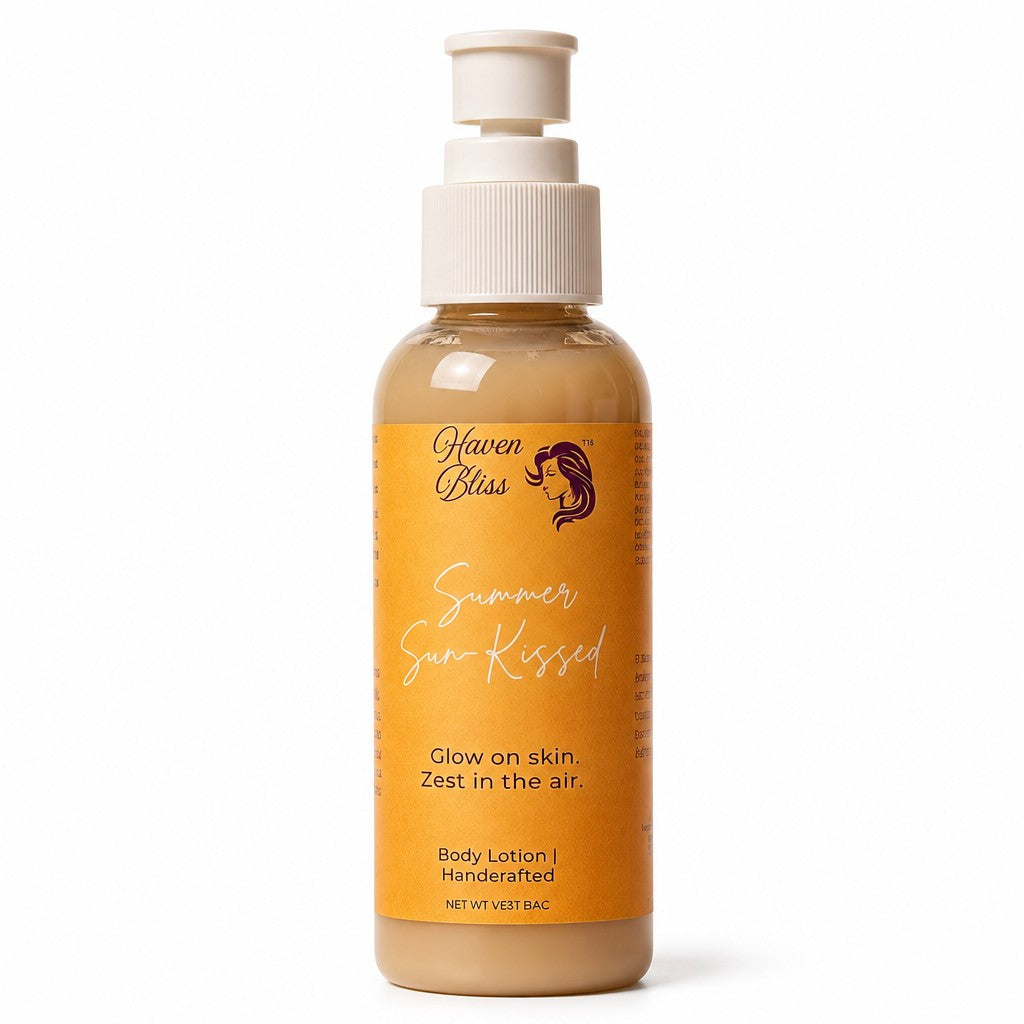Hydrating Body Lotion with Green Tea Summer Sun-Kissed - 4oz