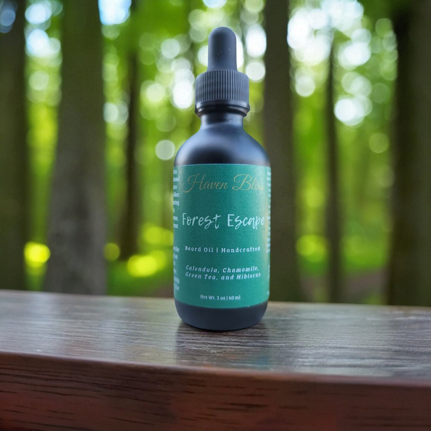 Forest Escape Lightweight Non-Greasy Beard Oil 2 oz