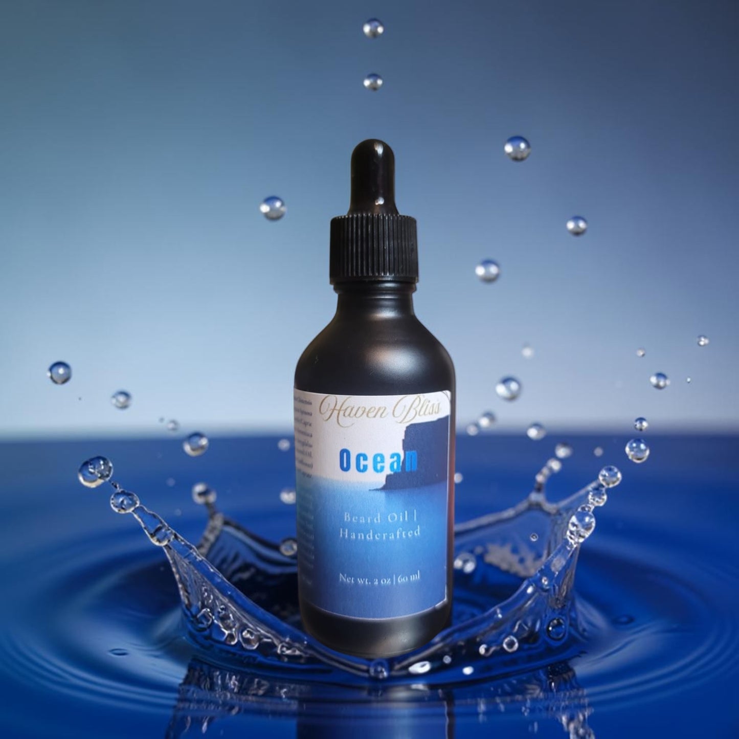 Ocean Beard Oil | Fresh & Crisp Sensitive Skin Formula – 2 oz