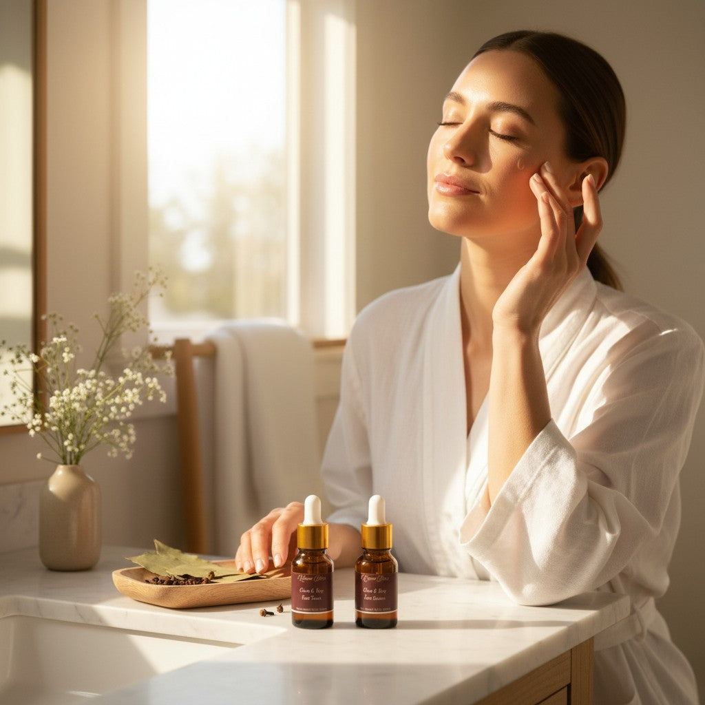 CLOVE & BAY Toner and Serum