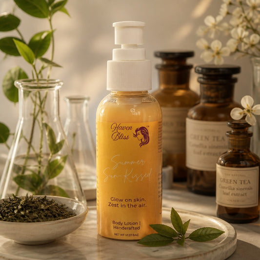 Hydrating Body Lotion with Green Tea Summer Sun-Kissed - 4oz