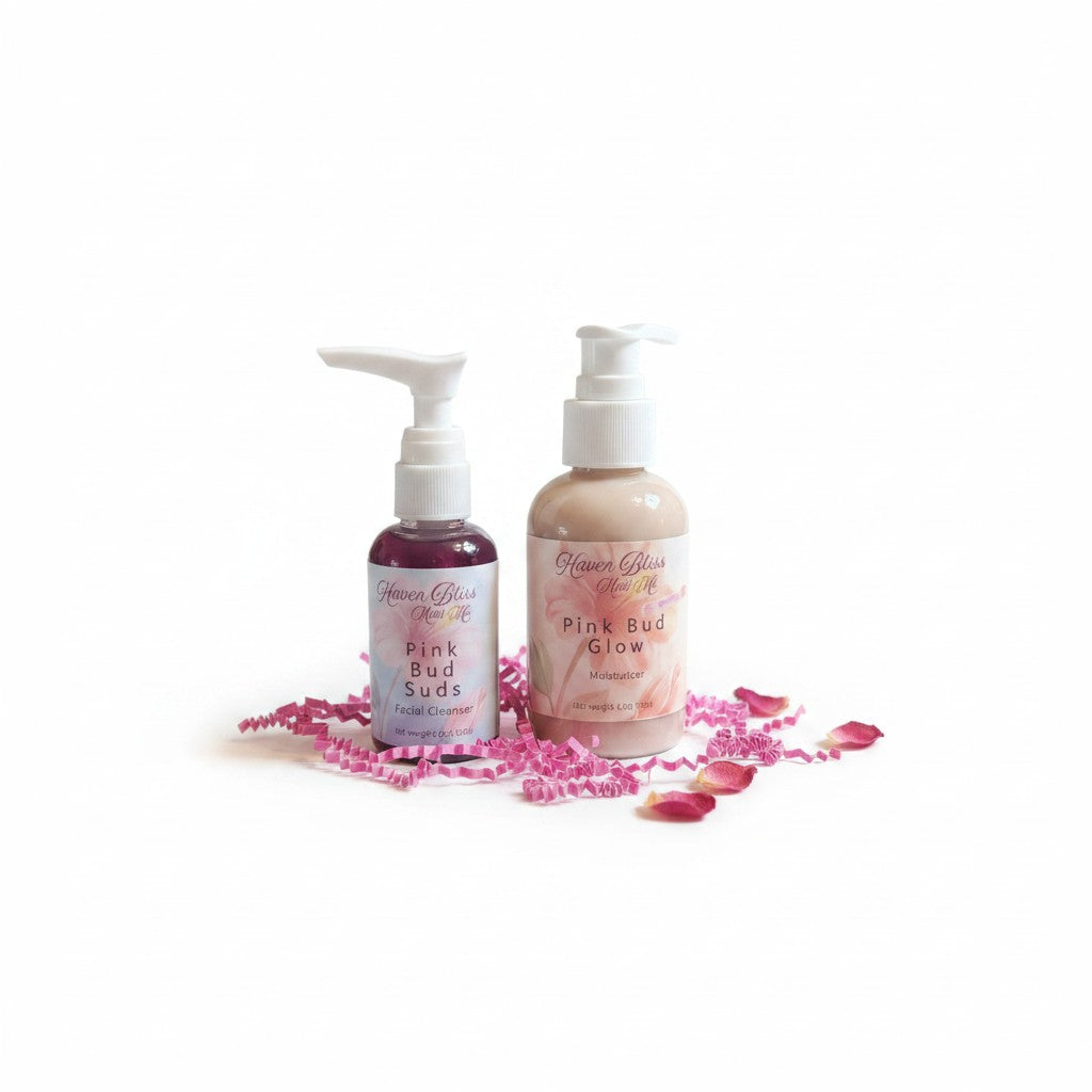 Pink Bud Sud/Glow Duo - 2 oz/ 4 oz