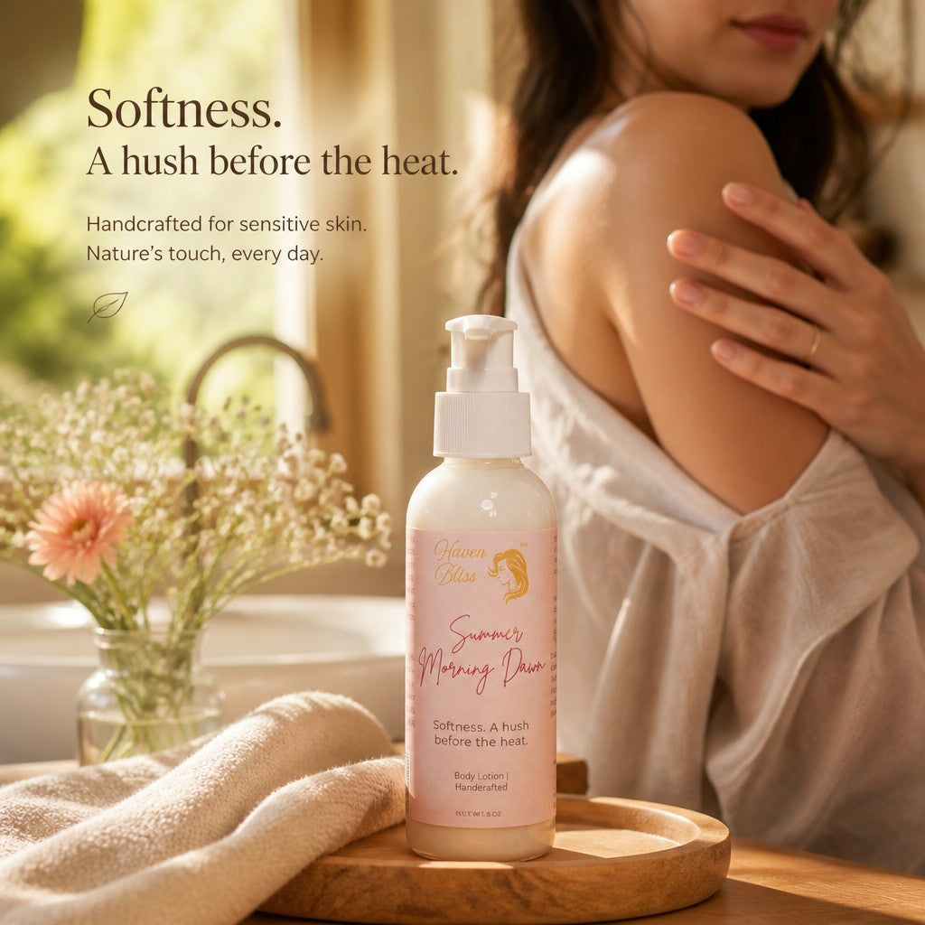 Hydrating Body Lotion with Green Tea Summer Morning Dawn - 4 oz