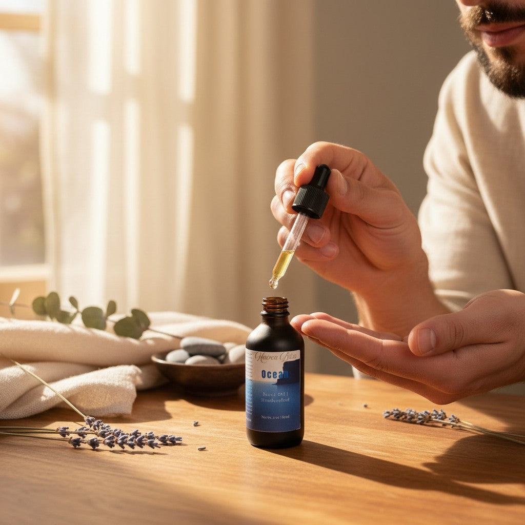 Ocean Beard Oil | Fresh & Crisp Sensitive Skin Formula – 2 oz