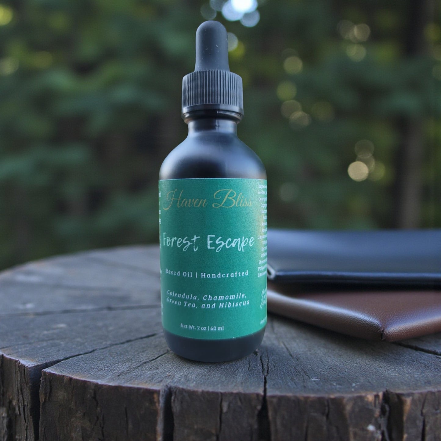 Forest Escape Lightweight Non-Greasy Beard Oil 2 oz