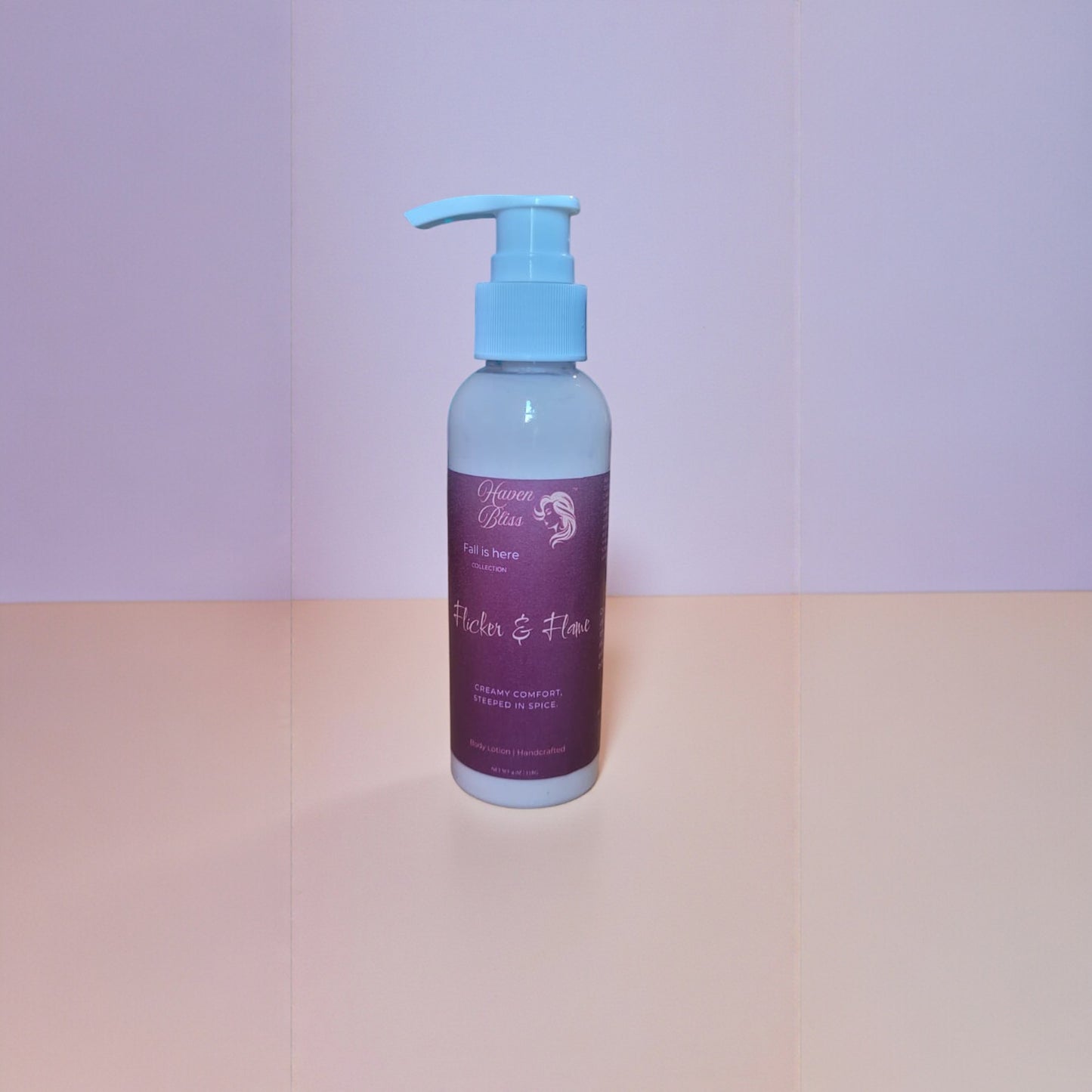 Fall Hydrating Body Lotion - Flicker & Flame | Shea, Apricot, and Squalane, 4 oz.