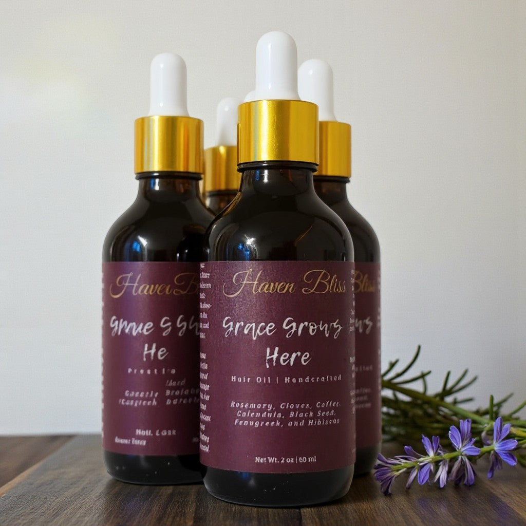 Grace Grows Here | Botanical Hair Oil