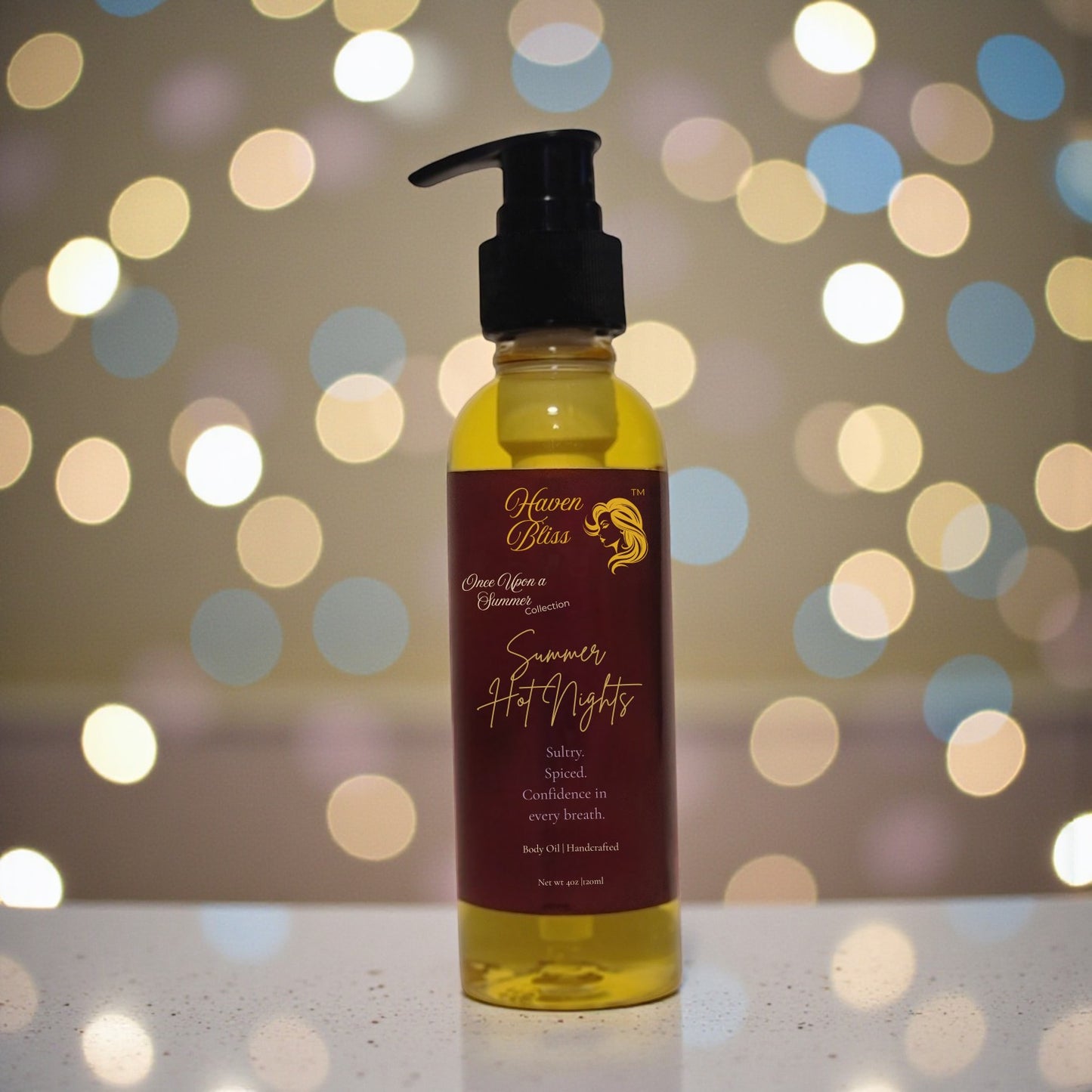 Summer Hot Nights Radiant Body Oil 4oz