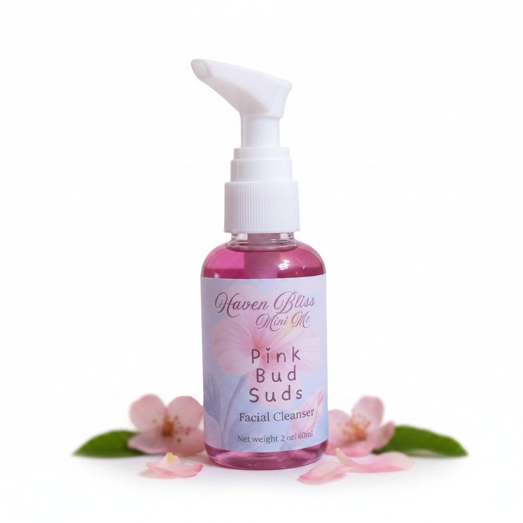 Pink Bud Suds Hibiscus Facial Cleanser - 2 oz
