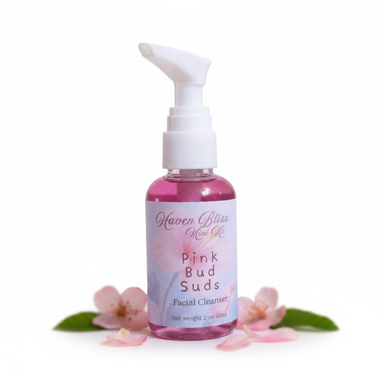 Pink Bud Suds Hibiscus Facial Cleanser - 2 oz