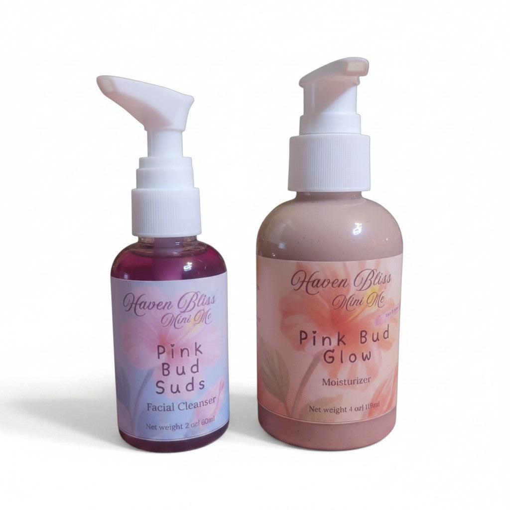 Pink Bud Sud/Glow Duo - 2 oz/ 4 oz