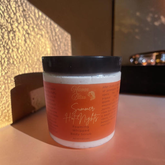 Foaming Body Scrub Summer Hot Nights - 8 oz.