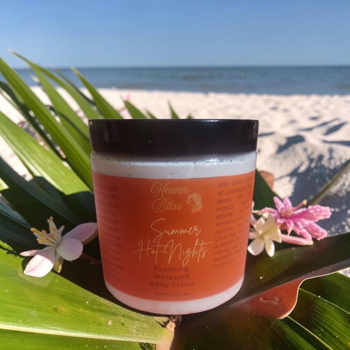 Foaming Body Scrub Summer Hot Nights - 8 oz.